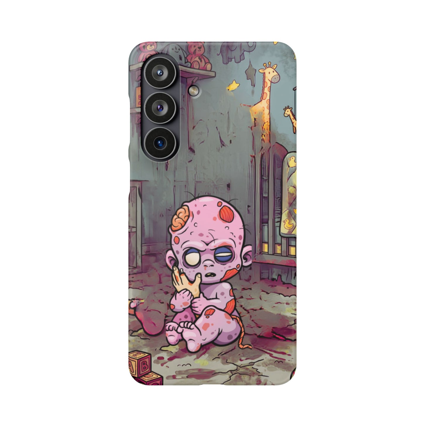 Phone Case — Creepy Cute Zombie Baby Nursery Design