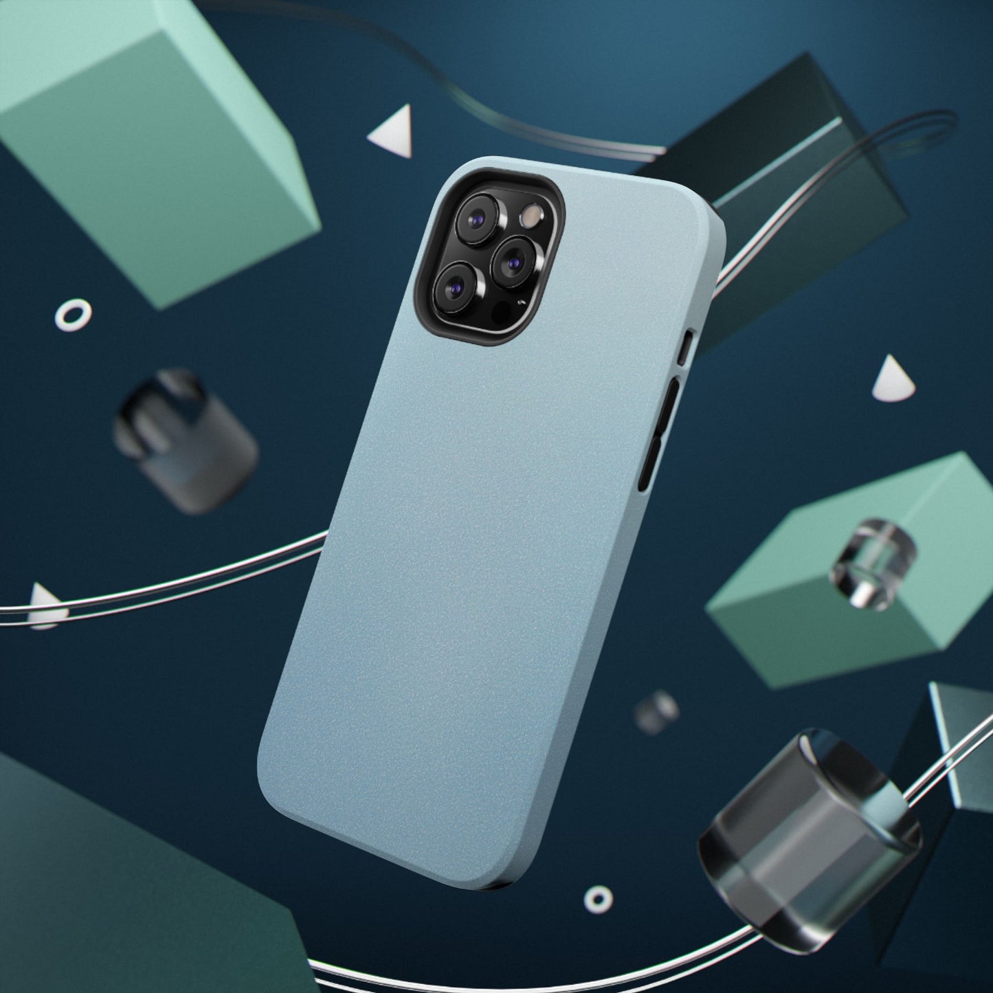 Impact-Resistant Phone Case – Blue Whisper