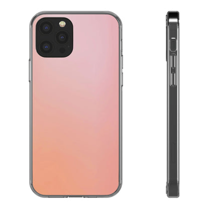 Clear Phone Case – Peachy Calm