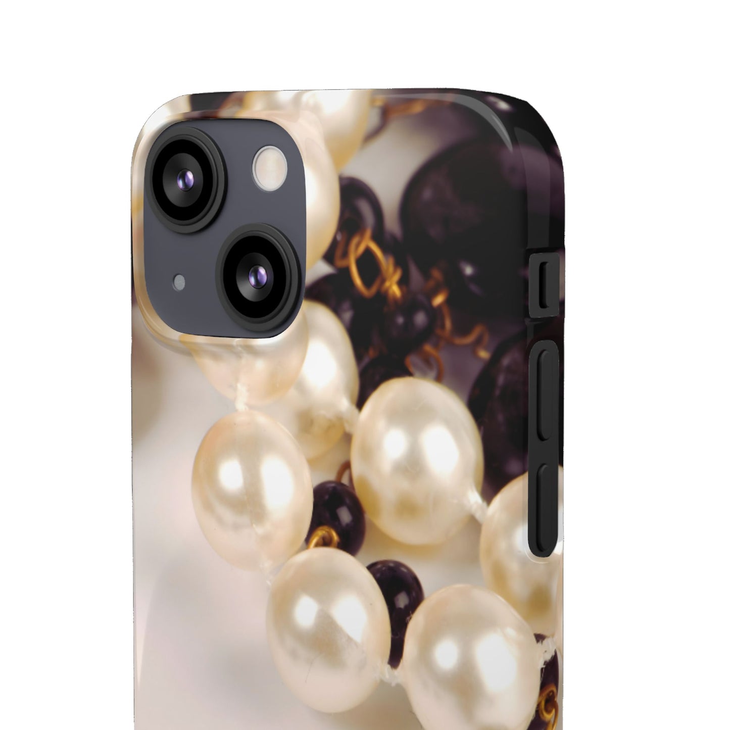 Snap Phone Case – Noir Pearl