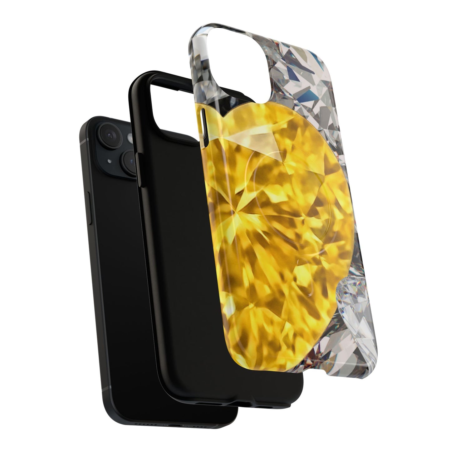 Protective Magnetic Phone Case – Heart of Gold