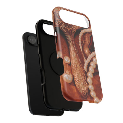Impact-Resistant Phone Case – Bronze Vanity