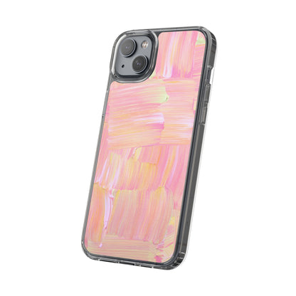 Clear Phone Case – Sorbet Stroke
