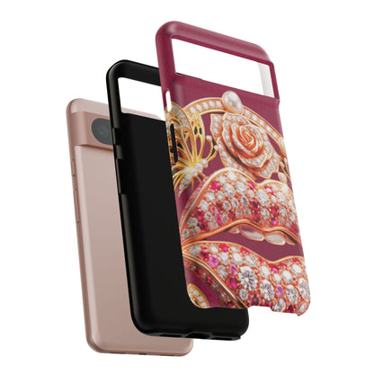 Protective Phone Case – Kiss of Gold