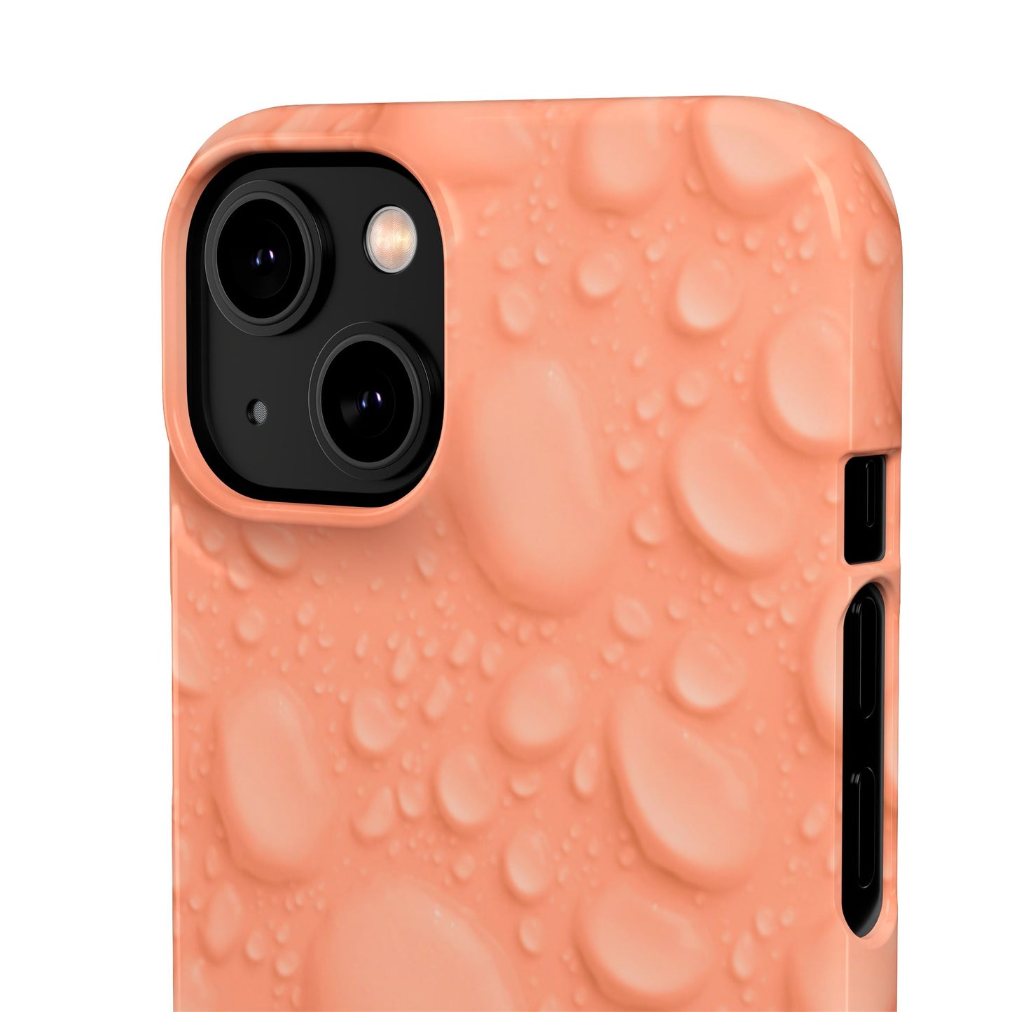 Snap Phone Case – Apricot Rain