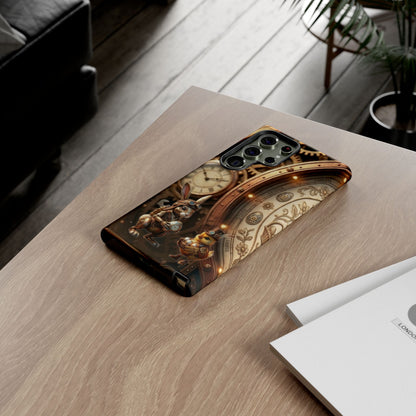 Protective Phone Case – Clockwork Cottontail