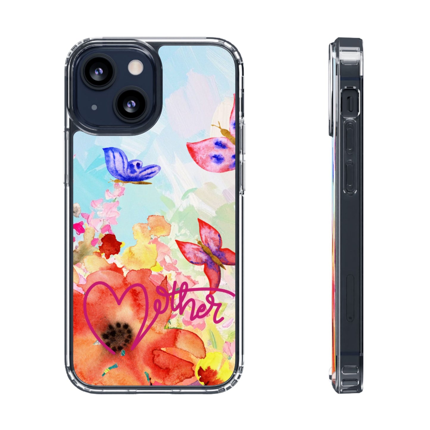 Clear Phone Case – Mother’s Flutter