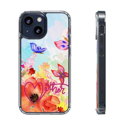 Clear Phone Case – Mother’s Flutter