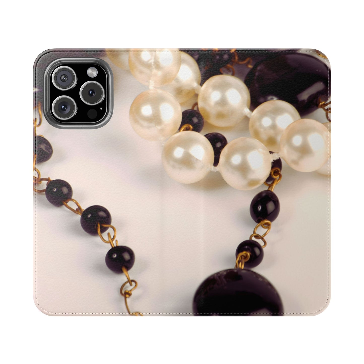 Flip Case – Noir Pearl