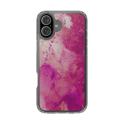 Clear Phone Case – Spilled Wine