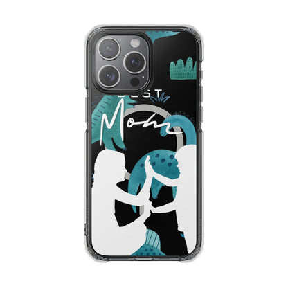 Clear Magnetic Phone Case – Best Mom: My Little Boy