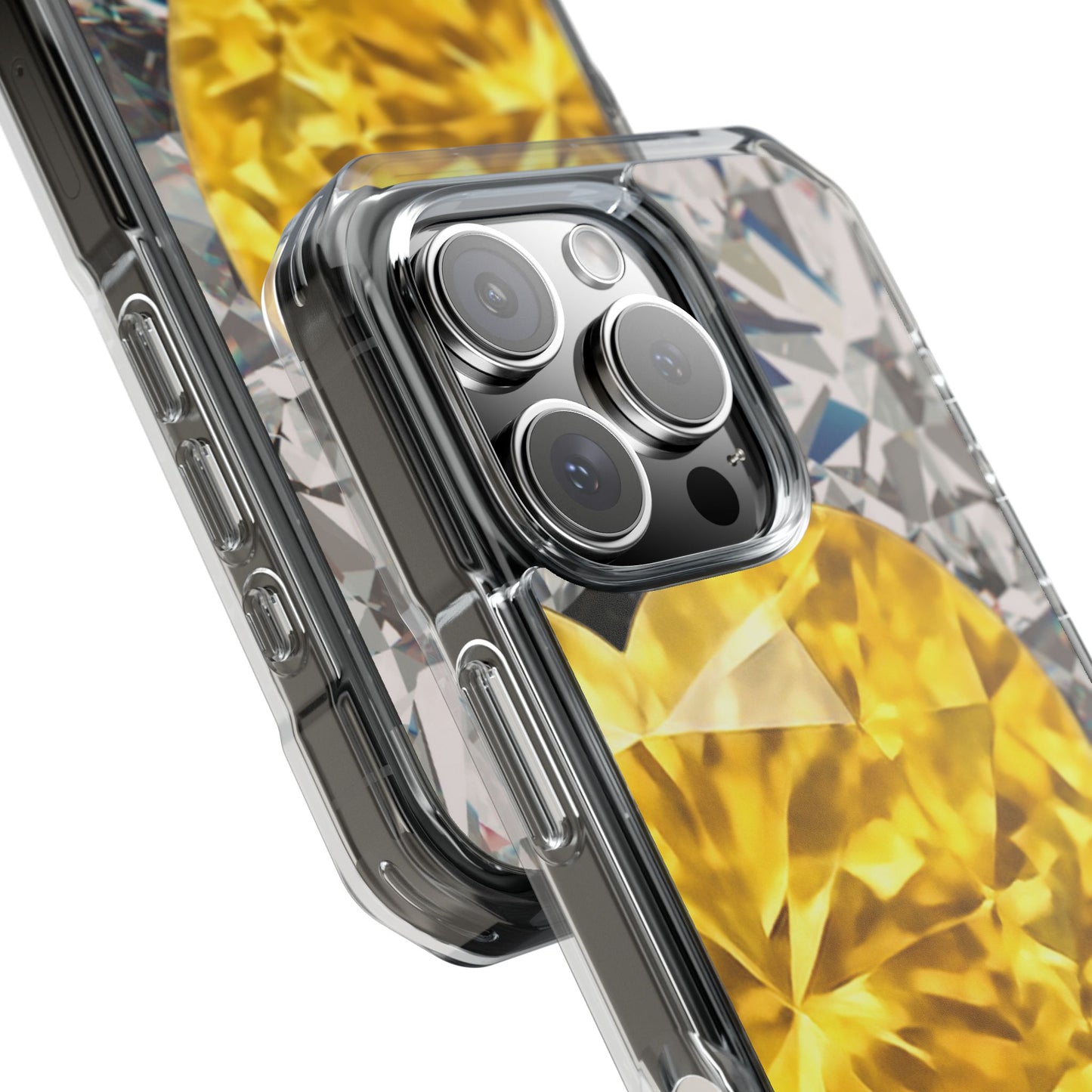 Clear Magnetic Phone Case – Heart of Gold