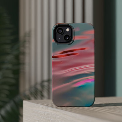 Wireless-Charging Compatible Case – Liquid Sunset