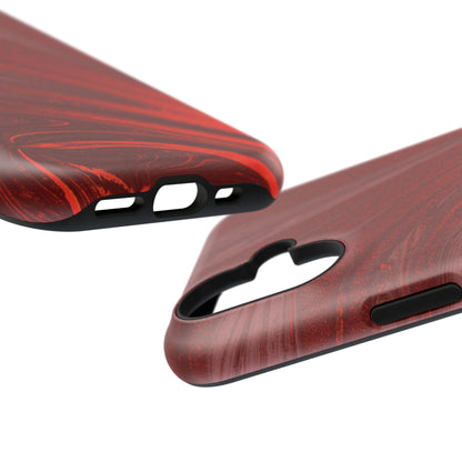 Impact-Resistant Phone Case — Crimson Current