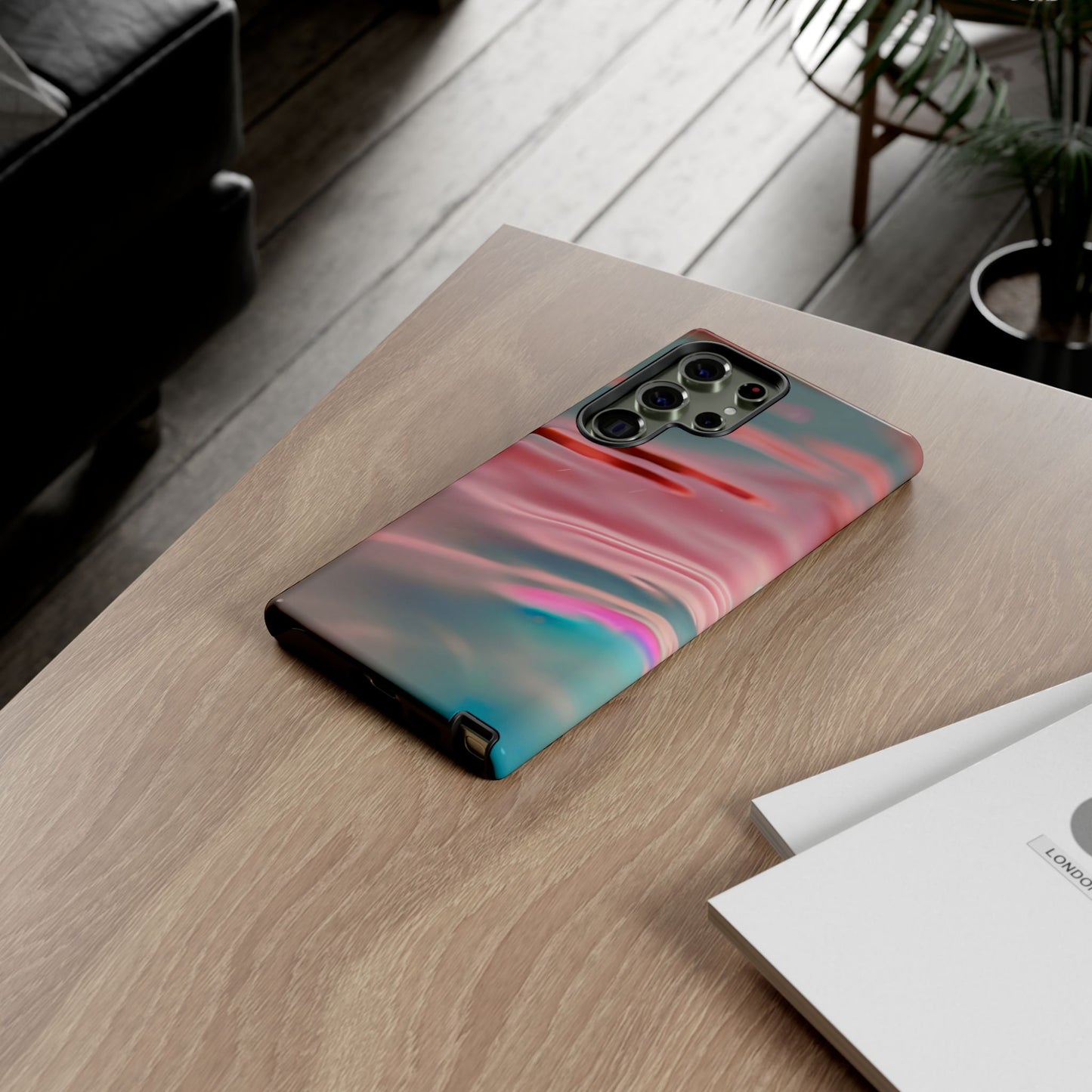 Protective Phone Case – Liquid Sunset