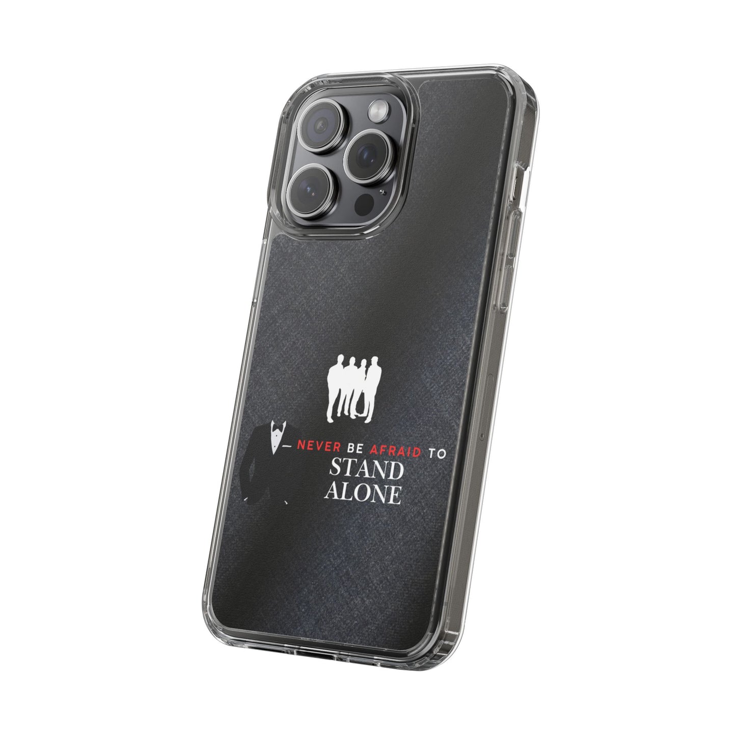 Clear Phone Case – Stand Alone
