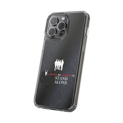 Clear Phone Case – Stand Alone