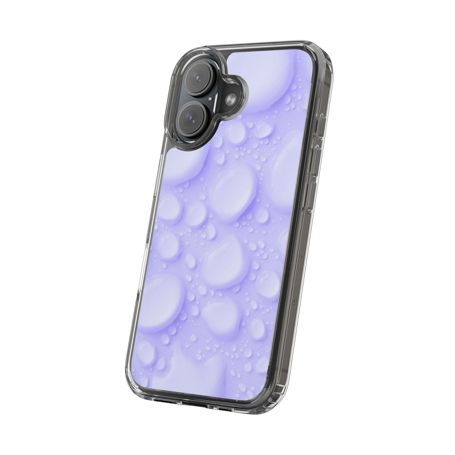 Clear Phone Case – Lilac Dew