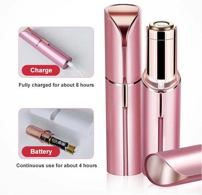 Facial Hair Removal for Women USB Rechargeable Electric Shaver & Bikini Trimmer