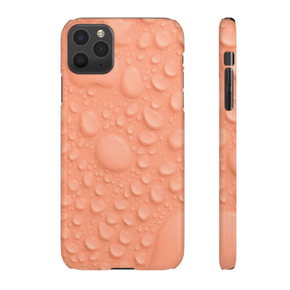 Snap Phone Case – Apricot Rain