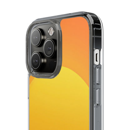 Clear Phone Case – Desert Sunrise