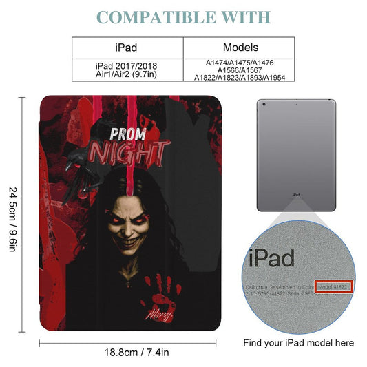 Tablet Case with Pencil Holder – Queen of the Scream