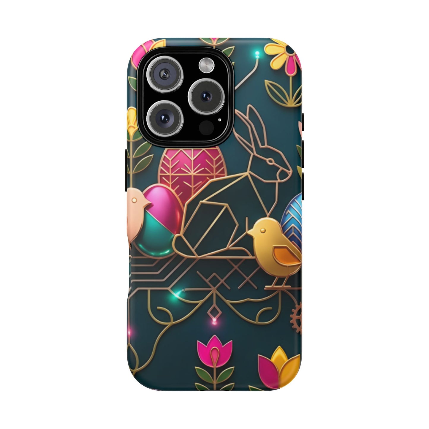 Protective Phone Case – Jeweled Garden