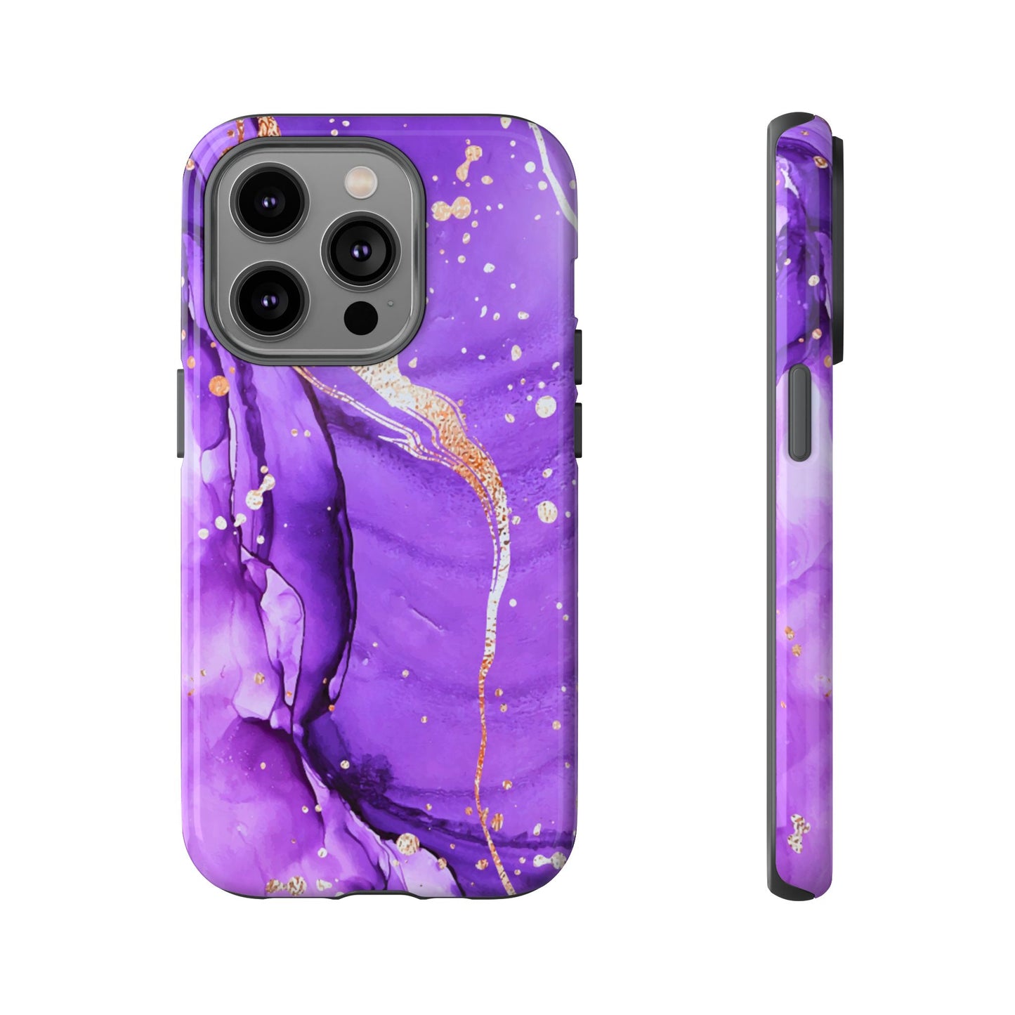 Protective Phone Case – Gilded Violet