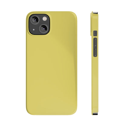 Slim Phone Case – Cornfield Gold – Compatible with iPhone 11–17 Series