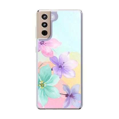 Clear Phone Case – Water Petal