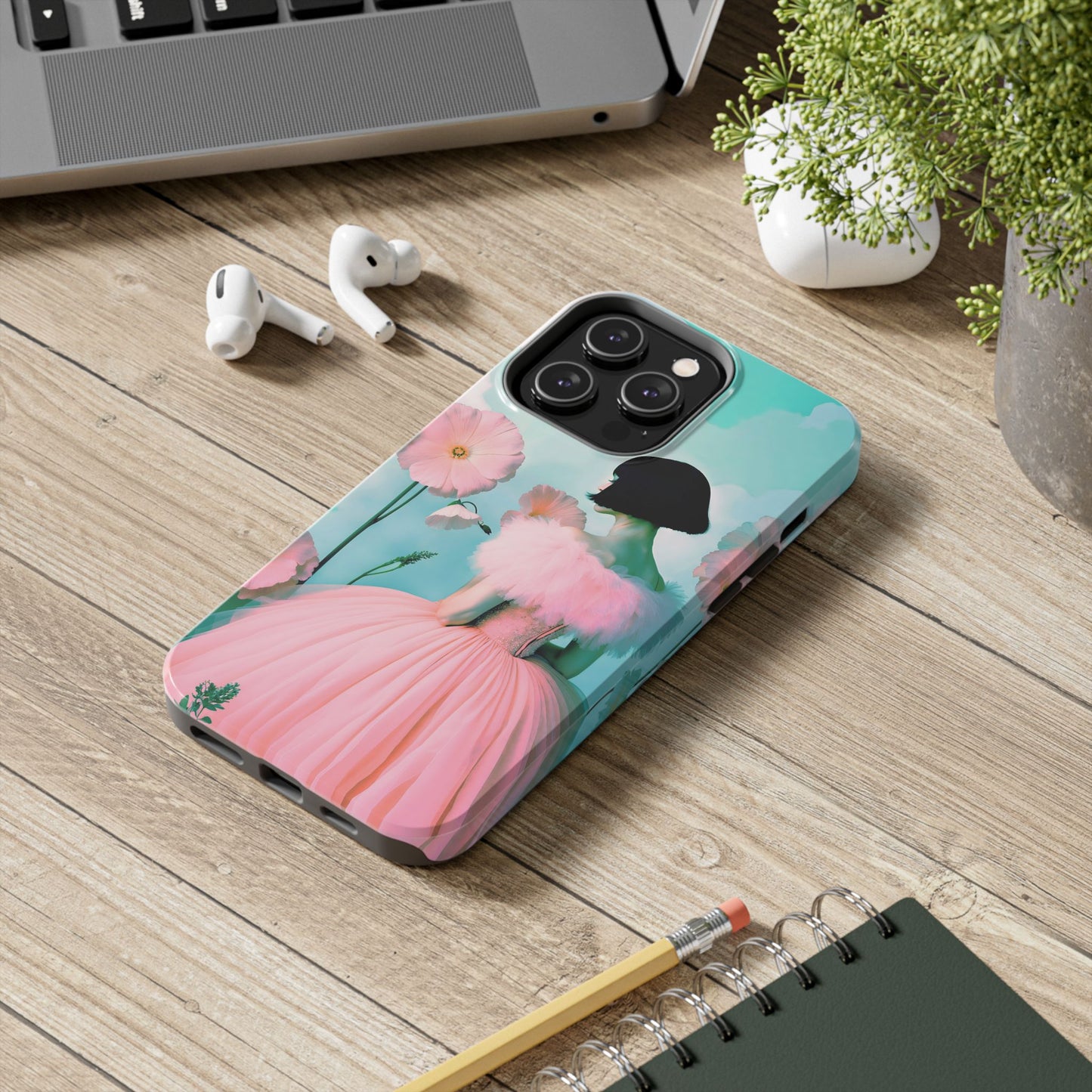 Protective Phone Case – Garden Romance