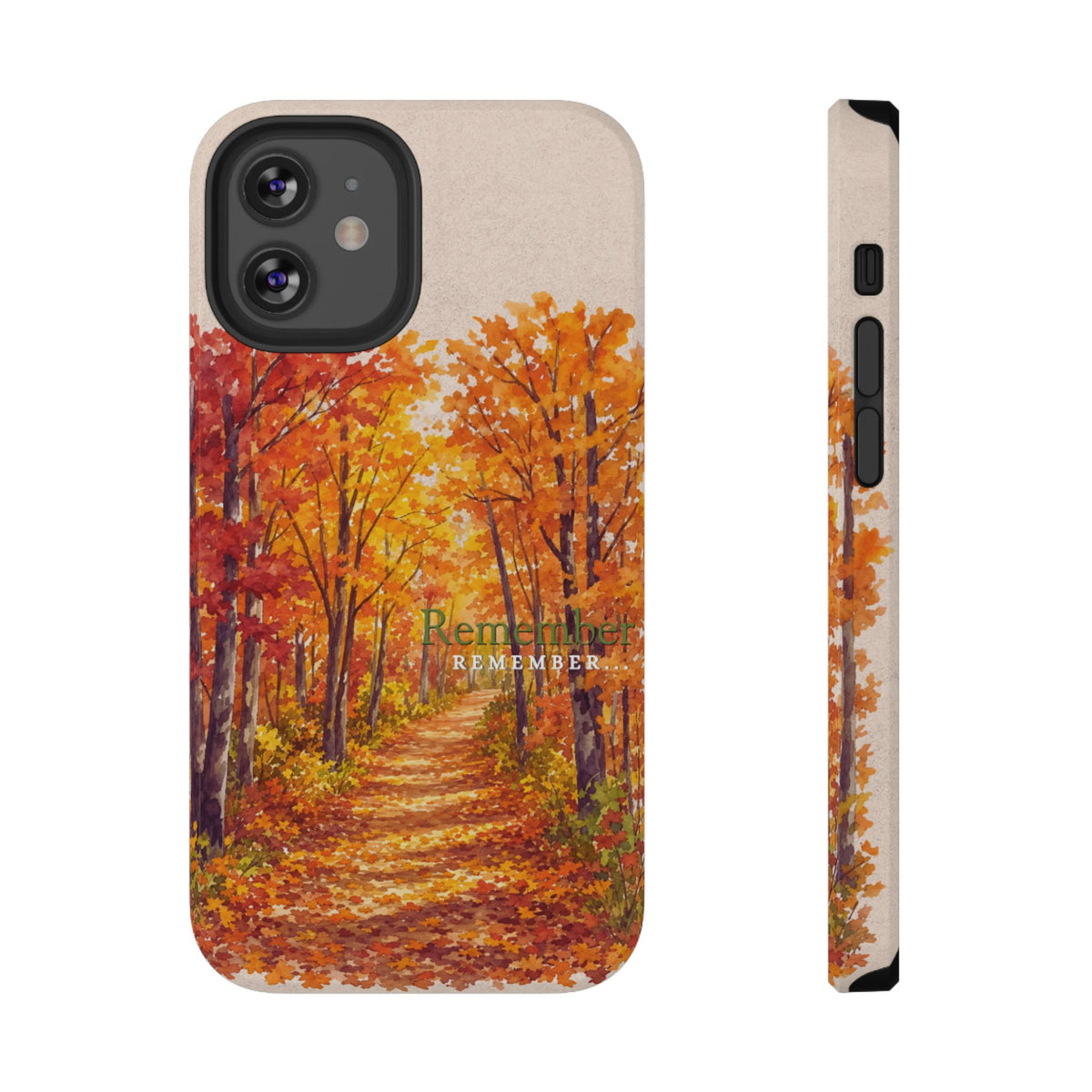 Impact-Resistant Phone Case – Autumn Remembered – Compatible with iPhone 11–17 & Samsung Galaxy S22–S26 Series