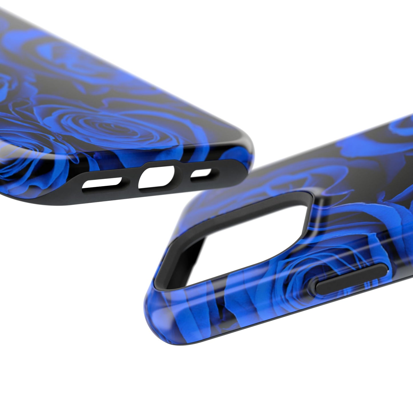 Wireless-Charging Compatible Phone Case – Midnight Bloom