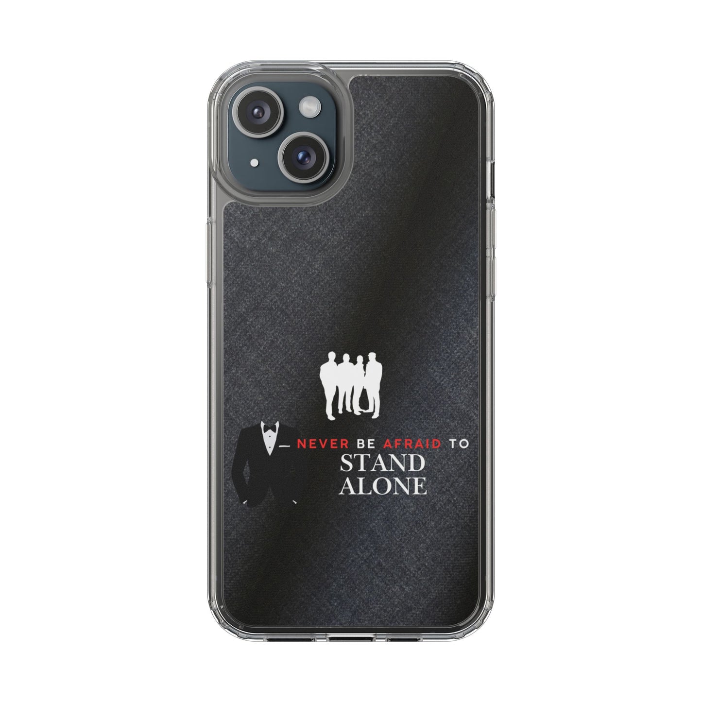 Clear Phone Case – Stand Alone