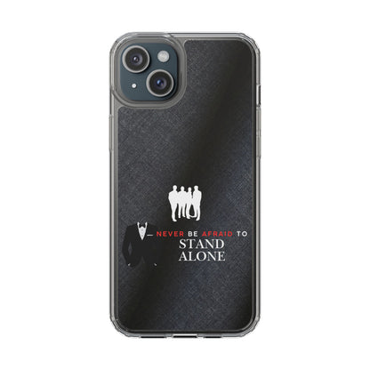 Clear Phone Case – Stand Alone