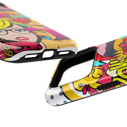 Impact-Resistant Phone Case – Pop Off – Compatible with iPhone 11–17 & Samsung Galaxy S22–S26 Series