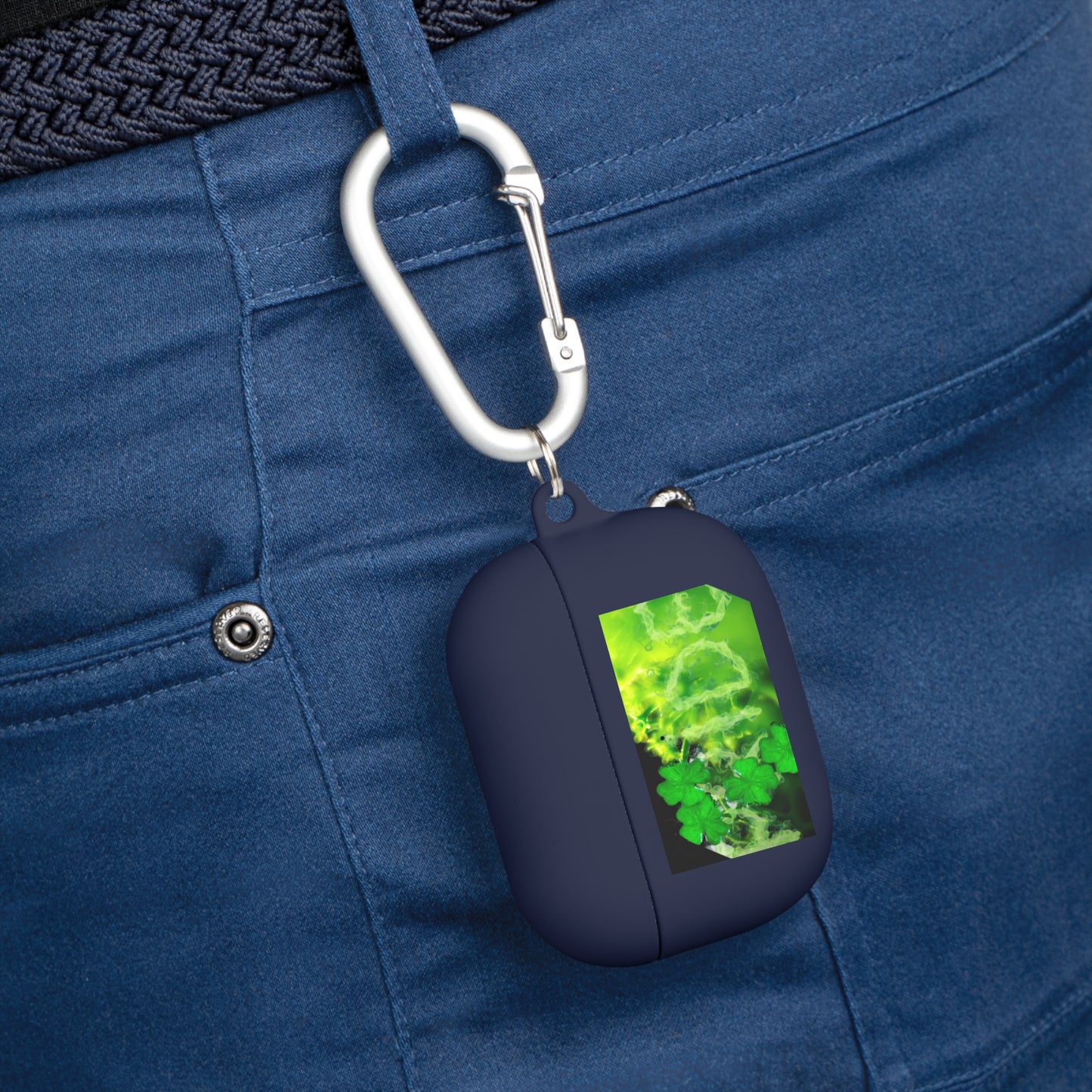 Wireless Earbud Case Cover – Lucky Clover Smoke