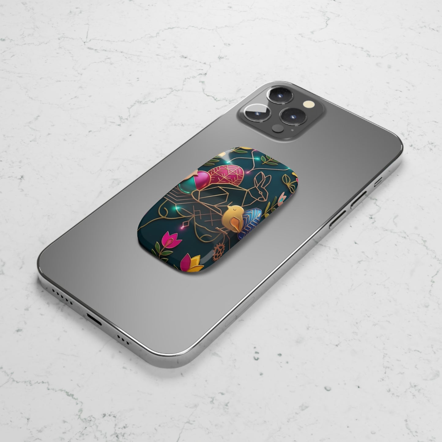 Phone Grip – Jeweled Garden