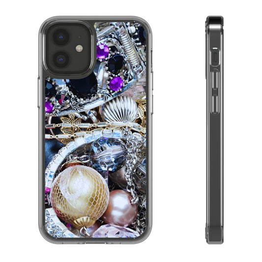 Clear Phone Case – Chrome Jewel