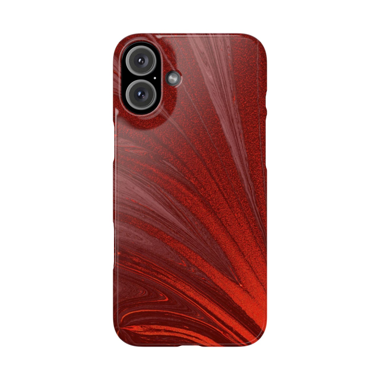Snap Phone Case – Crimson Current