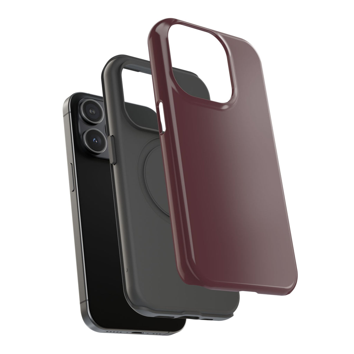 Impact-Resistant Phone Case – Mulled Wine – Compatible with iPhone 11–17 & Samsung Galaxy S22–S26 Series