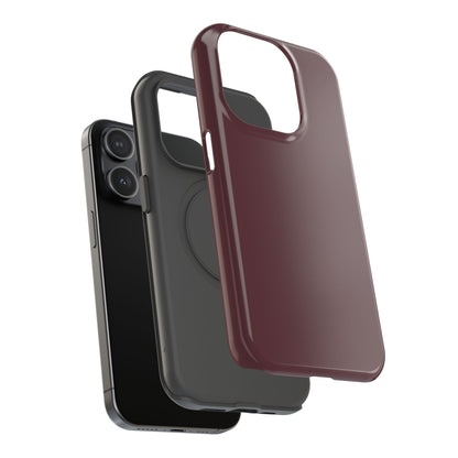Impact-Resistant Phone Case – Mulled Wine – Compatible with iPhone 11–17 & Samsung Galaxy S22–S26 Series