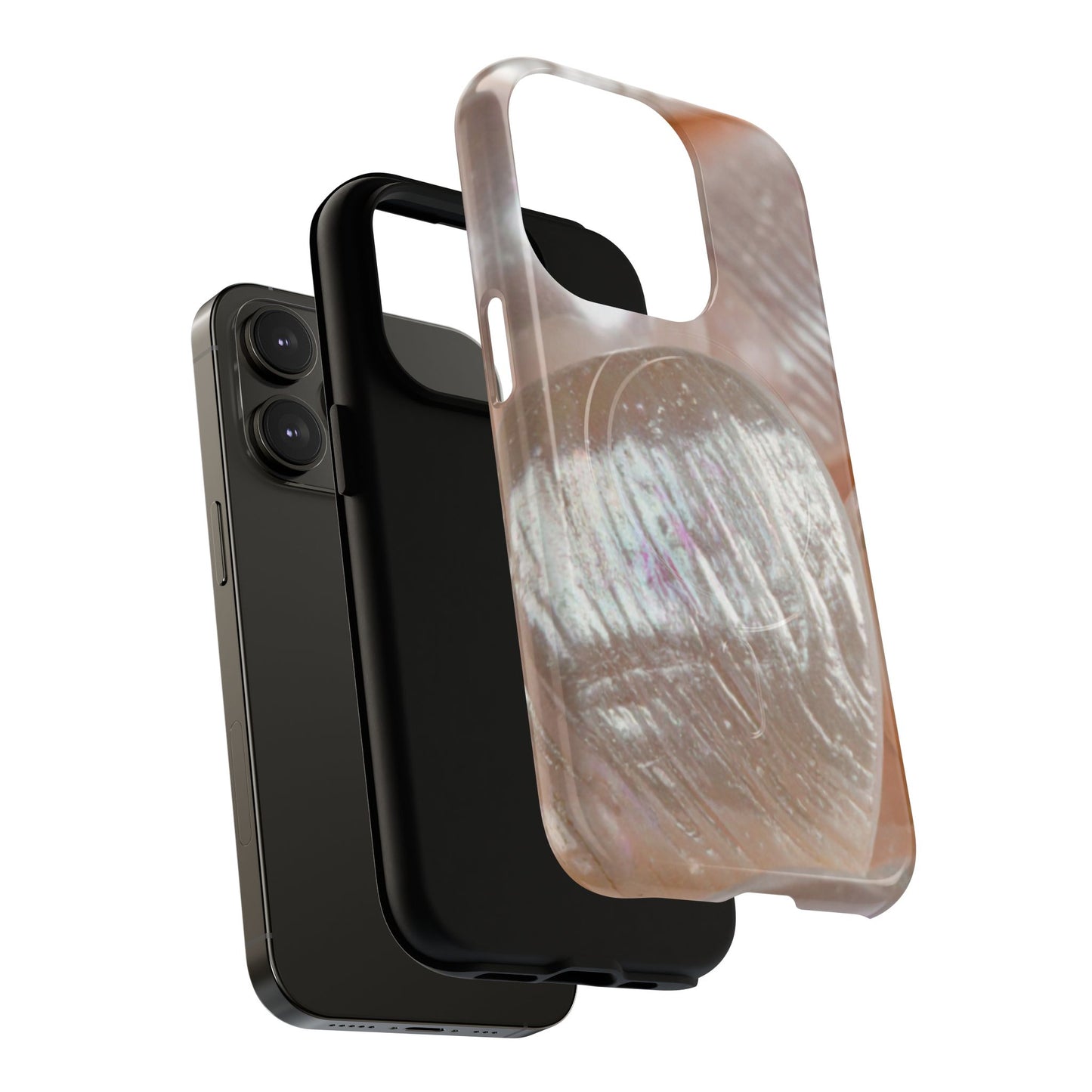 Protective Magnetic Phone Case – Blush Pearl