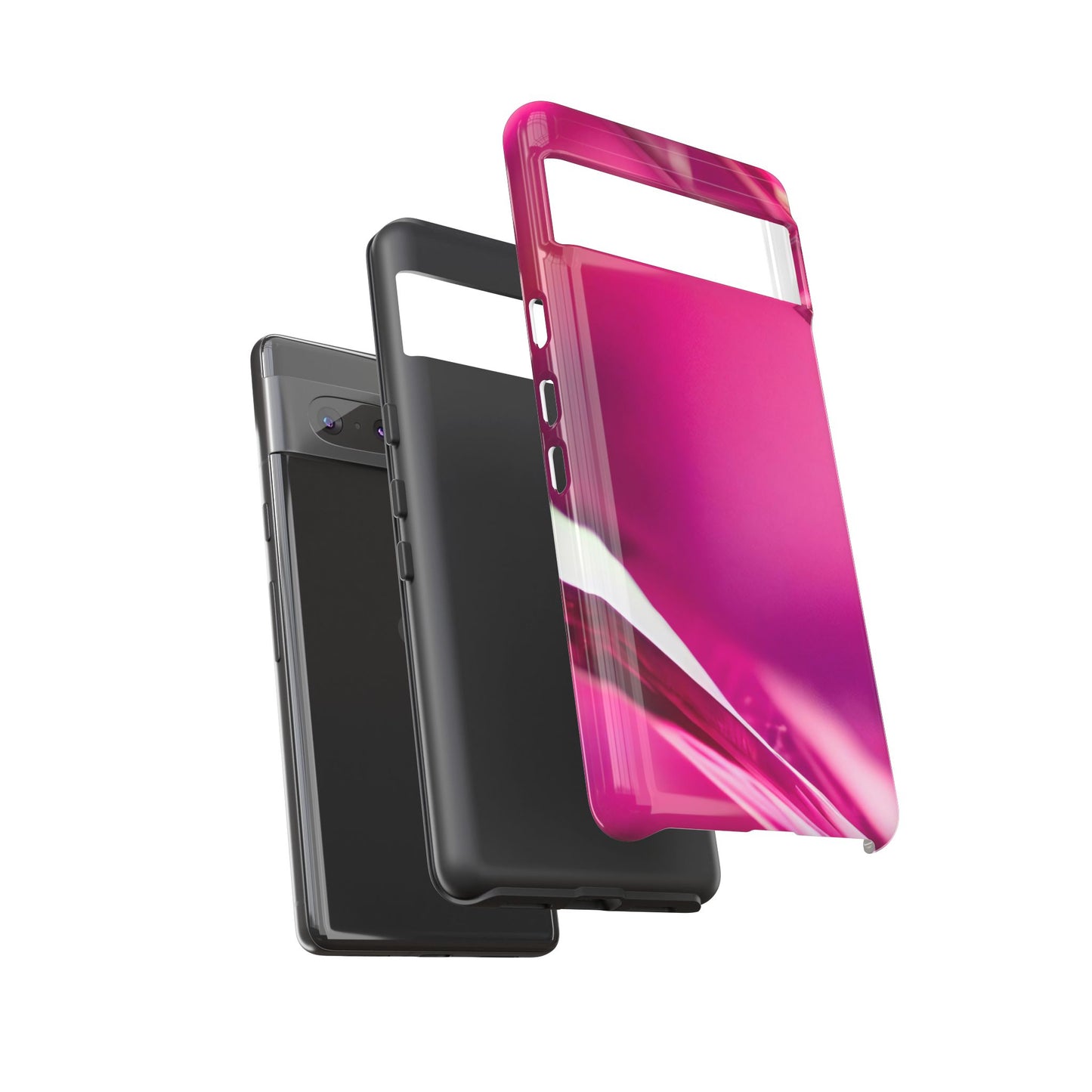 Protective Phone Case – Magenta Motion