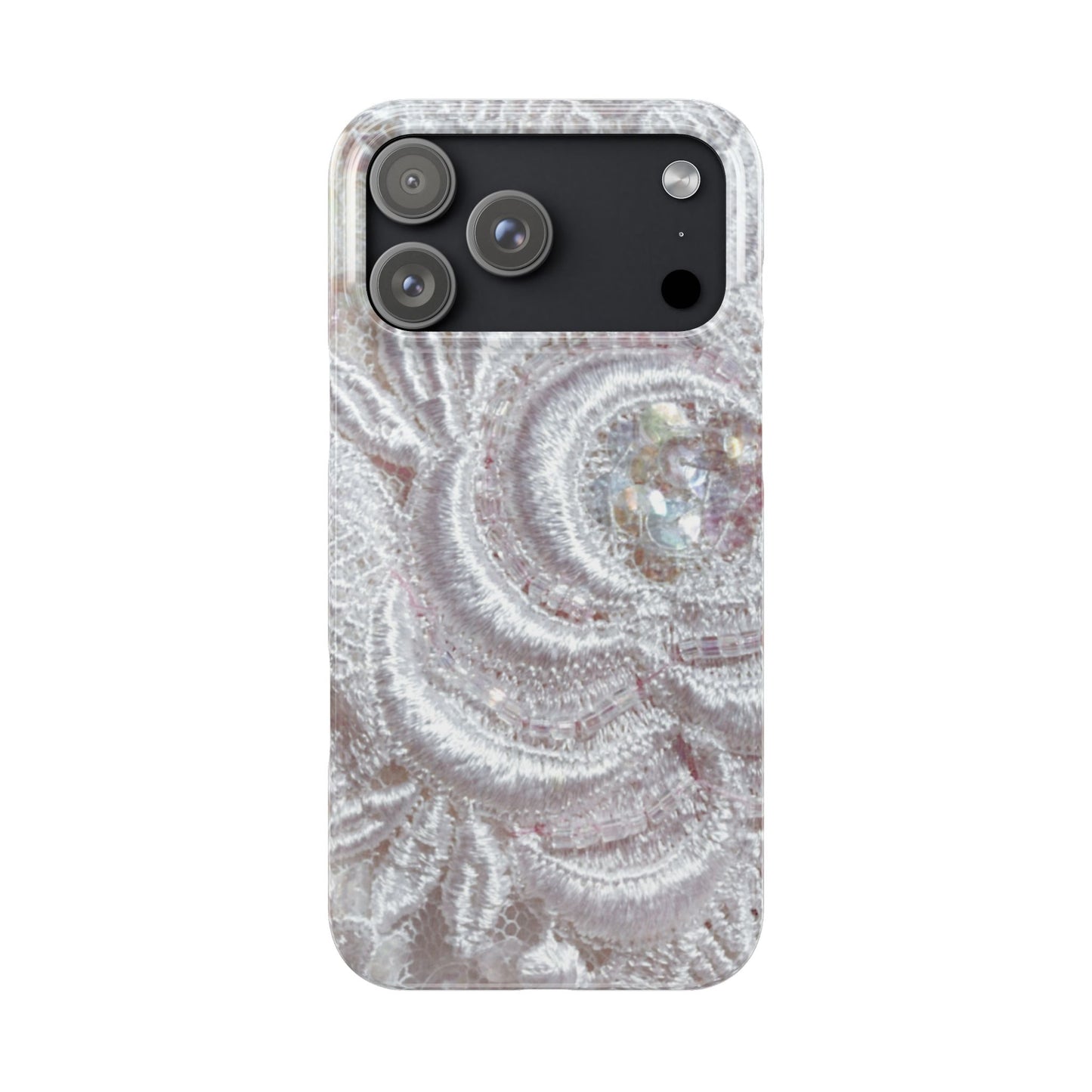 Slim Phone Case – Lace Veil