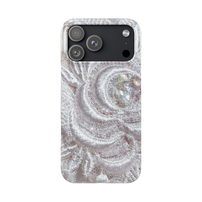 Slim Phone Case – Lace Veil