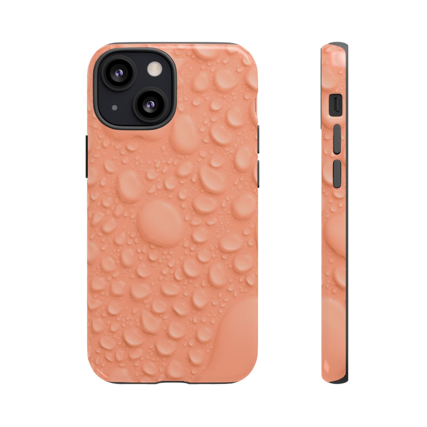 Protective Phone Case – Apricot Rain