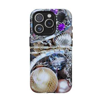 Protective Magnetic Phone Case – Chrome Jewel