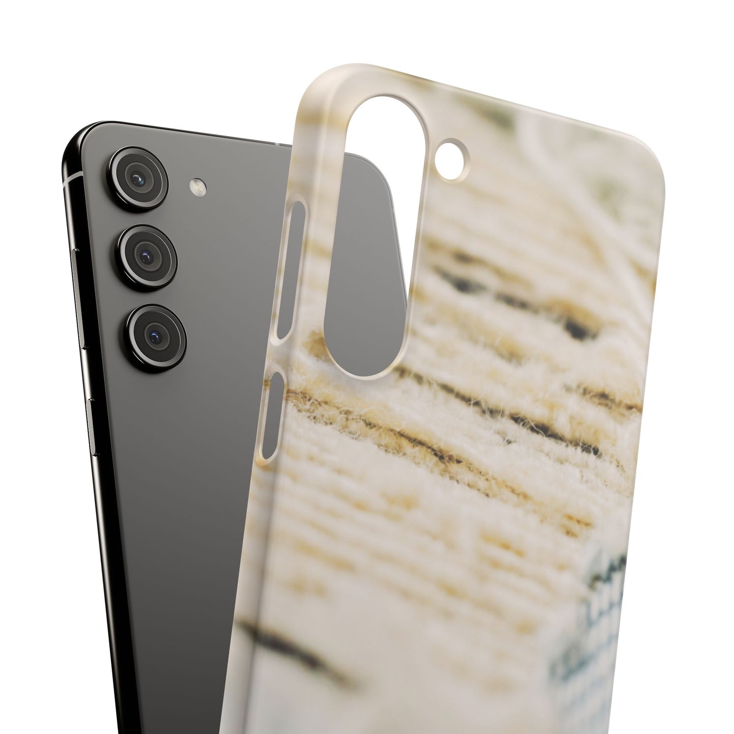 Snap Phone Case – Woven Warmth