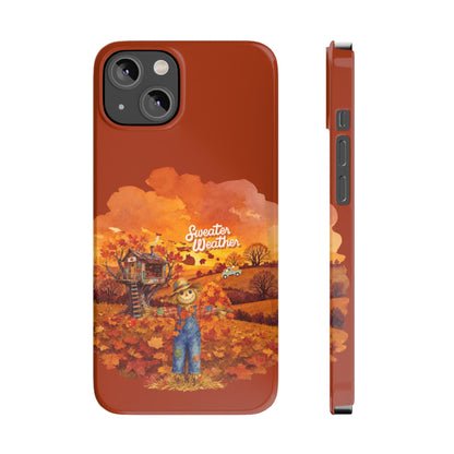 Slim Phone Case – Sweater Weather – Compatible with iPhone 11–17 Series